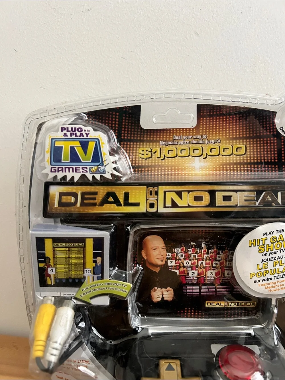 Deal or No Deal Plug & Play TV Game Console - Black & Gold